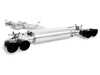 ES#4707999 - UH062-EXA-RB - Unitronic Cat-Back For MK8 R - Round Black Tips - Direct bolt-on fitment, 3" cat-back exhaust with round black tips. - Unitronic - Volkswagen