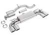 ES#4707997 - UH062-EXA-PO - Unitronic Cat-Back For MK8 R - Polished Oval Tips - Direct bolt-on fitment, 3" cat-back exhaust with oval polished tips. - Unitronic - Volkswagen