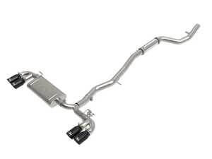 ES#4852460 - afe49-36352-B - MACH Force-Xp Stainless Steel Cat-Back Exhaust - Black Tip - Improve your G29's sound and performance with this AFE axle-back exhaust system! - AFE - BMW