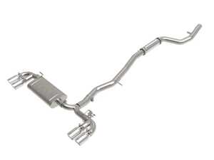 ES#4852464 - 49-36352-P - MACH Force-Xp Stainless Steel Cat-Back Exhaust - Polished Tip - Improve your G29's sound and performance with this AFE axle-back exhaust system! - AFE - BMW