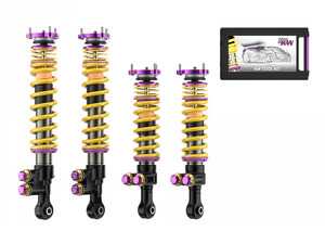 ES#4852471 - 3090171096 - KW V5 Clubsport Bundle - Porsche 911 (992) GT3 With OE Noselift - Adjustable coilovers, aluminum top mounts, rebound and low & high compression - KW Suspension - Porsche