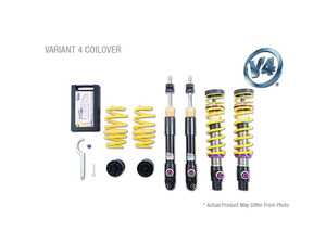 ES#4852476 - 3A725081 - KW V4 Coilover Kit Bundle - Mercedes AMG C63, C63 S, Sedan (W205) With Electronic Dampers - Adjustable coilovers with rebound and low & high speed compression adjustability - KW Suspension - Mercedes Benz