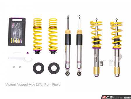 ES#5425459 - 352100DQ - KW V3 Series Coilover Kit - The ultimate in coilover technology featuring double adjustable damping. - KW Suspension - Audi
