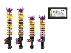 ES#4852499 - 3090125080 - KW V5 Clubsport Bundle - Mercedes AMG GT Coupe, Roadster; Incl. GT S, GT C, GT C Edition 50 - Adjustable coilovers, aluminum top mounts, rebound and low & high compression - KW Suspension - Mercedes Benz