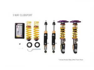 ES#4852515 - 39771286 - KW V4 Clubsport Kit - Porsche 911 (991.1) GT3 RS, With Or Without OE Noselift - Adjustable coilovers, aluminum top mounts, rebound and low & high compression - KW Suspension - Porsche