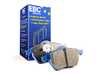 ES#4213566 - DP51493NDX - Front BlueStuff NDX Trackday Brake Pad Set - The perfect pad for your trackday adventure! Offers increased braking performance and heat resistance over YellowStuff pads. - EBC - BMW