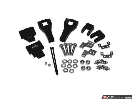 ES#4858154 - 034-102-1004 - Radiator Relocation Kit - The Radiator Relocation Kit is an integral component when swapping your B8/B8.5 A4/S4 Audi with the larger twin-turbo V8 engine. - 034Motorsport - Audi