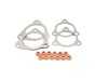 ES#4858167 - 034-105-A011 - TFSI HFC/Test Pipe Hardware Kit - Replace those old, tired gaskets with new ones to ensure your exhaust flows where you want it to - 034Motorsport - Audi