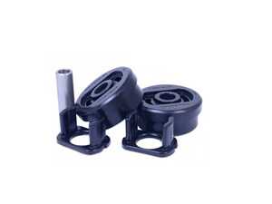 ES#4858170 - PFF5-1820BLK - Race Polyurethane Engine Support Bushing - Large ALL4 - Stiffer bushings will allow smoother movement :: full bushing replacement - Powerflex Black Series - MINI