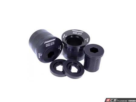 ES#4858173 - PFF5-201GBLK - Race Front Control Arm Rear Bushing - Caster Adjusted - Improve performance offering additional +2 of caster and is a high performance option - Powerflex Black Series - MINI