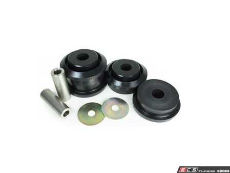 ES#4858176 - PFR5-1105BLK - Race Polyurethane Rear Trailing Arm Complete Bushing Set - Helps maintain proper suspension geometry for improved handling and less "rear steer" feeling - Powerflex Black Series - MINI