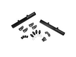 ES#4858181 - 034-106-7016-S4 - Fuel Rail Pair With Brackets - CNC machined billet aluminum fuel rails for the 2.7T - 034Motorsport - Audi