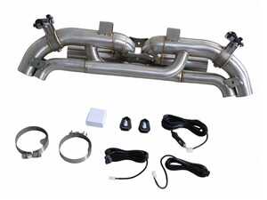 ES#4858192 - 992.00.92.160 - Porsche 992 Cat-Back Valvetronic Exhaust System - T304 Stainless Steel Construction, Typical horsepower gains 22+ and torque 33+ ft. lbs. - Racing Dynamics - Porsche