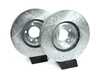 ES#3990062 - K6042 - Power Stop Z23 Evolution Sport Front Brake Kit (360mm) - A performance front-wheel brake upgrade featuring drilled & slotted rotors and low-dust carbon-fiber ceramic pads. - Power Stop - Volkswagen Porsche