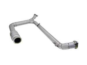ES#4858335 - 987.10.00.750 - High-Flow Catted Downpipe - Porsche Cayman / Boxster 718 2016 -2021 - T304 Stainless Steel with 200-cell sport catalytic converters. - Racing Dynamics - Porsche
