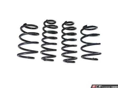 ES#4858400 - 034-404-1023 - Dynamic+ Lowering Springs - Average lowering of 1.18" (30mm) F and .79" (20mm) R - 034Motorsport - Audi