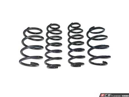 ES#4858407 - 034-404-1024 - Dynamic+ Lowering Springs - Average lowering of 1.18" (30mm) F and .79" (20mm) R - 034Motorsport - Audi