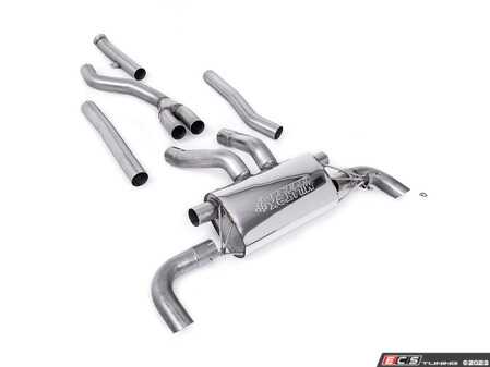 ES#4265631 - SSXBM1160 - Milltek Performance Catback OE Tips  - Utilize your factory exhaust tips and trim while gaining sound and performance - Milltek Sport - BMW