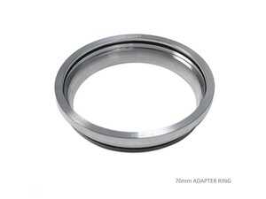 ES#4858413 - 034-108-Z081 - 4 DAZA Turbo Inlet Pipe Adapter Ring For Xona710H/780H (70MM)  - This billet aluminum adapter ring is designed to be a smooth transition between the turbocharger and 4 Turbo Inlet Pipe. - 034Motorsport - Audi