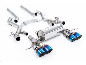 ES#4858551 - SSXBM1304 - Non-Resonated Secondary Cat Back System - Burnt Titanium - Wake up your G87 M2 with this full catback system! - Milltek Sport - BMW