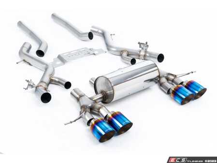 ES#4858551 - SSXBM1304 - Non-Resonated Secondary Cat Back System - Burnt Titanium - Wake up your G87 M2 with this full catback system! - Milltek Sport - BMW
