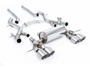 ES#4858554 - SSXBM1303 - Non-Resonated Secondary Cat Back System - Brushed Titanium - Wake up your G87 M2 with this full catback system! - Milltek Sport - BMW