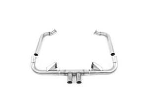 ES#4848195 - SSXPO135 - Milltek Cat Back Exhaust System - GT-100 Cerakote Black Tips - 304L Aircraft Grade Stainless Steel - With Dual Cerakote Black Tips - Milltek Sport - Porsche