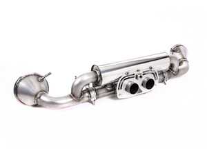 ES#4858595 - SSXPO171 - Milltek Valved Axle Back Exhaust System - Fits to OE Tips - 304L Aircraft Grade Stainless Steel - Use your OE Tips - Milltek Sport - Porsche