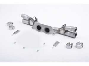 ES#4858609 - SSXPO129 - Milltek Cat Back Exhaust System - Uses OE Tips - Made from 100% 304L aircraft grade stainless steel! Uses your factory tips. - Milltek Sport - Porsche