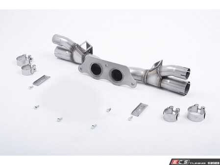ES#4858609 - SSXPO129 - Milltek Cat Back Exhaust System - Uses OE Tips - Made from 100% 304L aircraft grade stainless steel! Uses your factory tips. - Milltek Sport - Porsche