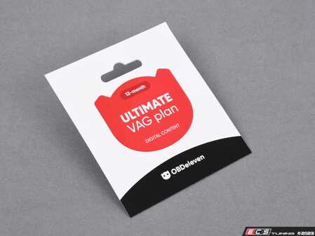 ES#4839935 - 024871OBD10 - ULTIMATE VAG Plan - 12 Month - This subscription includes the PRO plan for 12 months. Unlock the true potential of your OBDeleven device PLUS get unlimited and free one-click apps! - OBDeleven - Audi Volkswagen