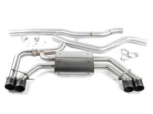 ES#4858630 - D660-0099-BLK - Performance Cat-Back Exhaust System - Black Tips - Upgrade your BMW's exhaust to get the aggresive tone you have been looking for! - Dinan - BMW