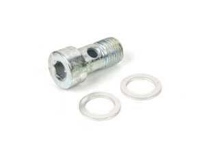 ES#4810627 - 06A145541J - Banjo Bolt - Priced Each - Hollow bolt that allows fluid to pass through. M14x26 - Rein - Audi Volkswagen