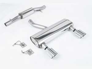 ES#4858650 - SSXAU1036 - Resonated Cat-back Exhaust System With Polished GT-115 Tips - For anyone looking to improve their sound and aesthetics - Milltek Sport - Audi