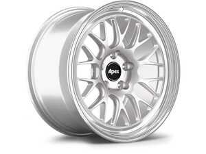 ES#4858655 - ML10RT1811ET44 - Apex ML-10RT 18x11 ET44 Wheels - Machined Lip Race Silver - APEX Wheels - BMW