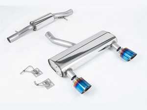 ES#4858665 - SSXAU1039 - Resonated Cat-back Exhaust System With Burnt Titanium Tips - For anyone looking to improve their sound and aesthetics - Milltek Sport - Audi