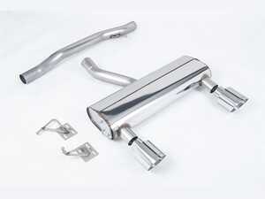 ES#4858670 - SSXAU1042 - Non-Resonated Cat-back Exhaust System With Polished GT-115 Tips - For anyone looking to improve their sound and aesthetics - Milltek Sport - Audi