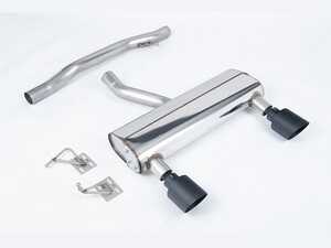 ES#4858671 - SSXAU1043 - Non-Resonated Cat-back Exhaust System With Cerakote Black Tips - For anyone looking to improve their sound and aesthetics - Milltek Sport - Audi