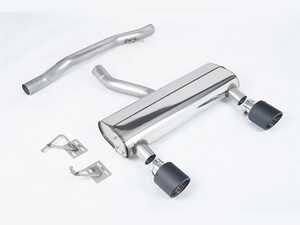 ES#4858672 - SSXAU1041 - Non-Resonated Cat-back Exhaust System With Carbon Trim Tips - For anyone looking to improve their sound and aesthetics - Milltek Sport - Audi
