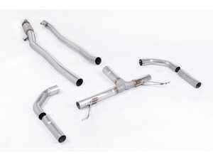 ES#4858686 - SSXMZ142 - Milltek Valved Cat-Back Exhaust System - Front Resonator Back - Race (Louder) with Valves - Connects to OE Tailpipes - Milltek Sport - Mercedes Benz