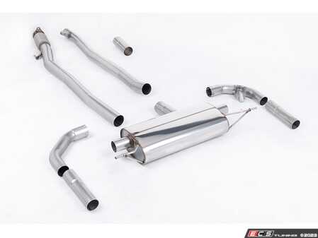 ES#4858684 - SSXMZ140 - Milltek Valved Cat-Back Exhaust System - Front Resonator Back - Valved / Resonated - Connects to OE Tailpipes - Milltek Sport - Mercedes Benz
