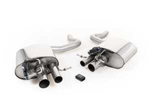 ES#4858689 - SSXMZ120 - Milltek Valved Rear Silencers - Uses OE Tips - EC-Approved - with ValveSonic Active Valve Control (Adds Valved System to Cars not fitted with Factory Sports Exhaust) - Milltek Sport - Mercedes Benz