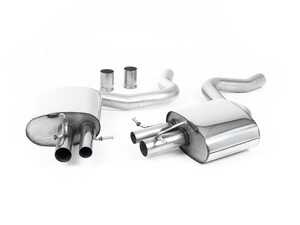 ES#4858690 - SSXMZ123 - Milltek Non-Valved Rear Silencers - Uses OE Tips - EC-Approved - Non-Valved (For Vehicles without Factory Valve Control System As Standard) - Milltek Sport - Mercedes Benz