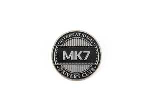 ES#4674787 - IBFI00MK7 - BFI Crest Coin For Heavy Weight Shift Knobs - MK7 International Drivers Club - Replace the BFI crest on your BFI weighted shift knob with the MK7 International Drivers Club version! - Black Forest Industries - Audi Volkswagen