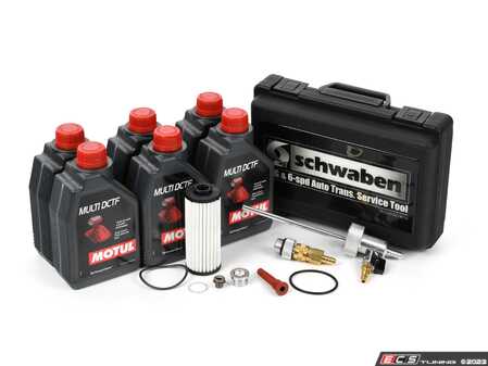 ES#4811169 - DQ381SERVTLKT - DSG Transmission Service Kit - With Service Tool - The Ultimate DSG kit - Featuring Motul Multi DCTF - Assembled By ECS - Audi Volkswagen