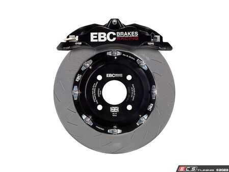 ES#4858777 - BBK003BLK-2 - Four Piston Apollo Balanced Brake Kit - Black (355/32 rotors) - EBC - BMW
