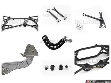 ES#4858796 - WAS-559 - Full Subframe + Wishbones Kit - AWD - Sold for off-road, track and racing applications only. - Verkline - Audi Volkswagen