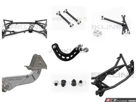 ES#4858828 - WAS-578 - Full Subframe + Wishbones Kit - FWD  - Sold for off-road, track and racing applications only. - Verkline - Audi Volkswagen