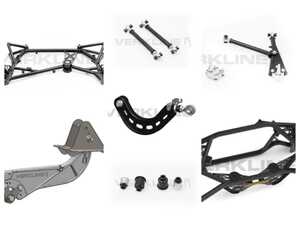 ES#4858829 - WAS-579 - Full Subframe + Wishbones Kit - AWD - Sold for off-road, track and racing applications only. - Verkline - Audi Volkswagen