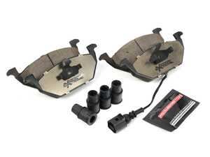 ES#3463365 - Z26-768A - Z26 Extreme Street Front Brake Pad Set - Carbon fiber and ceramic hybrid that resists fade to 1500 degrees. - Power Stop - Volkswagen